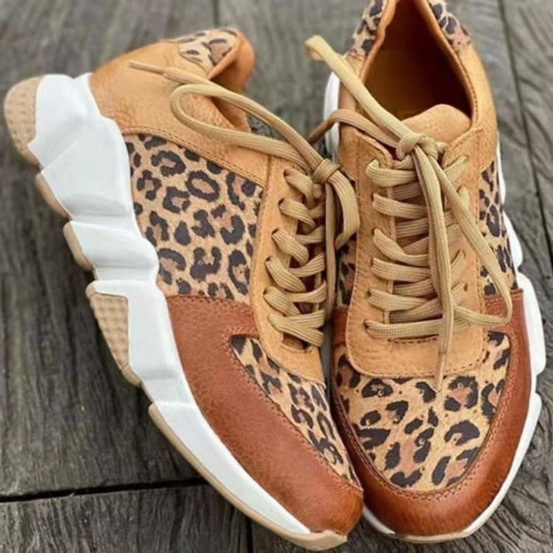 Women's Comfortable Leopard Print Shoes