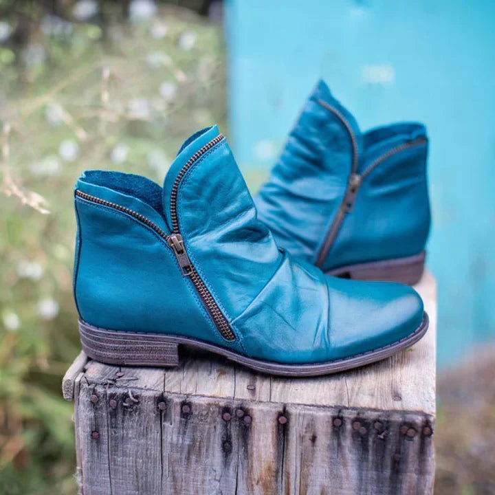 Women's Zip-Up Boots
