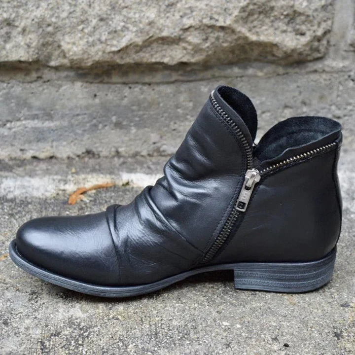 Women's Zip-Up Boots